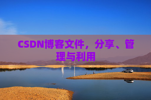 CSDN博客文件，分享、管理与利用